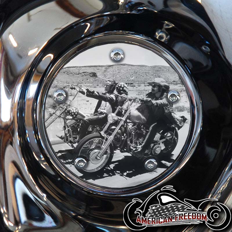 Custom Timing Cover - Easy Riders (B&W) - Click Image to Close
